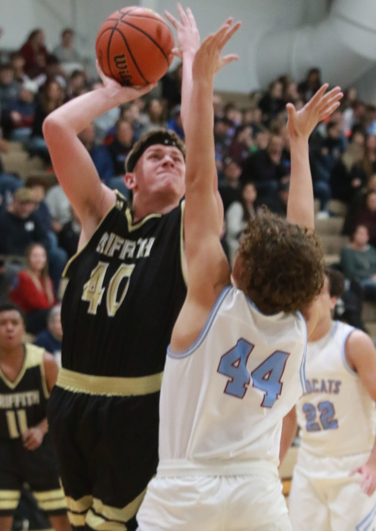 Boys basketball - Griffith at Hanover Central
